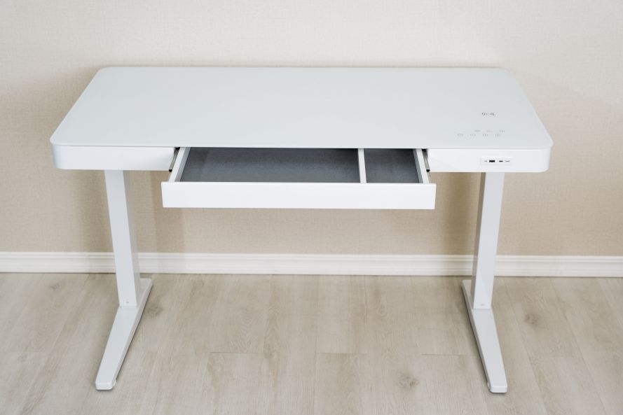 Premier Dual Motor Adjustable Desk with drawer