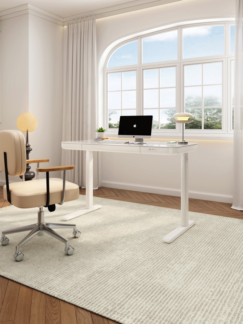 China Modern Furniture Executive Electric Height Adjustable Standing Home Design Computer Office Desk